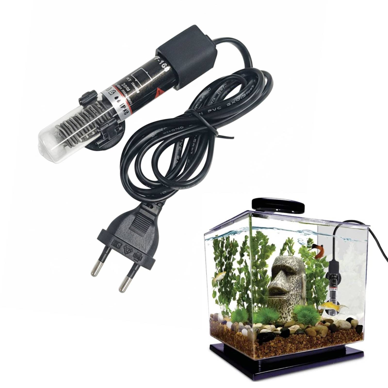 Fish Tank Heater - Mini Aquarium Heater Submersible Fish Tank
