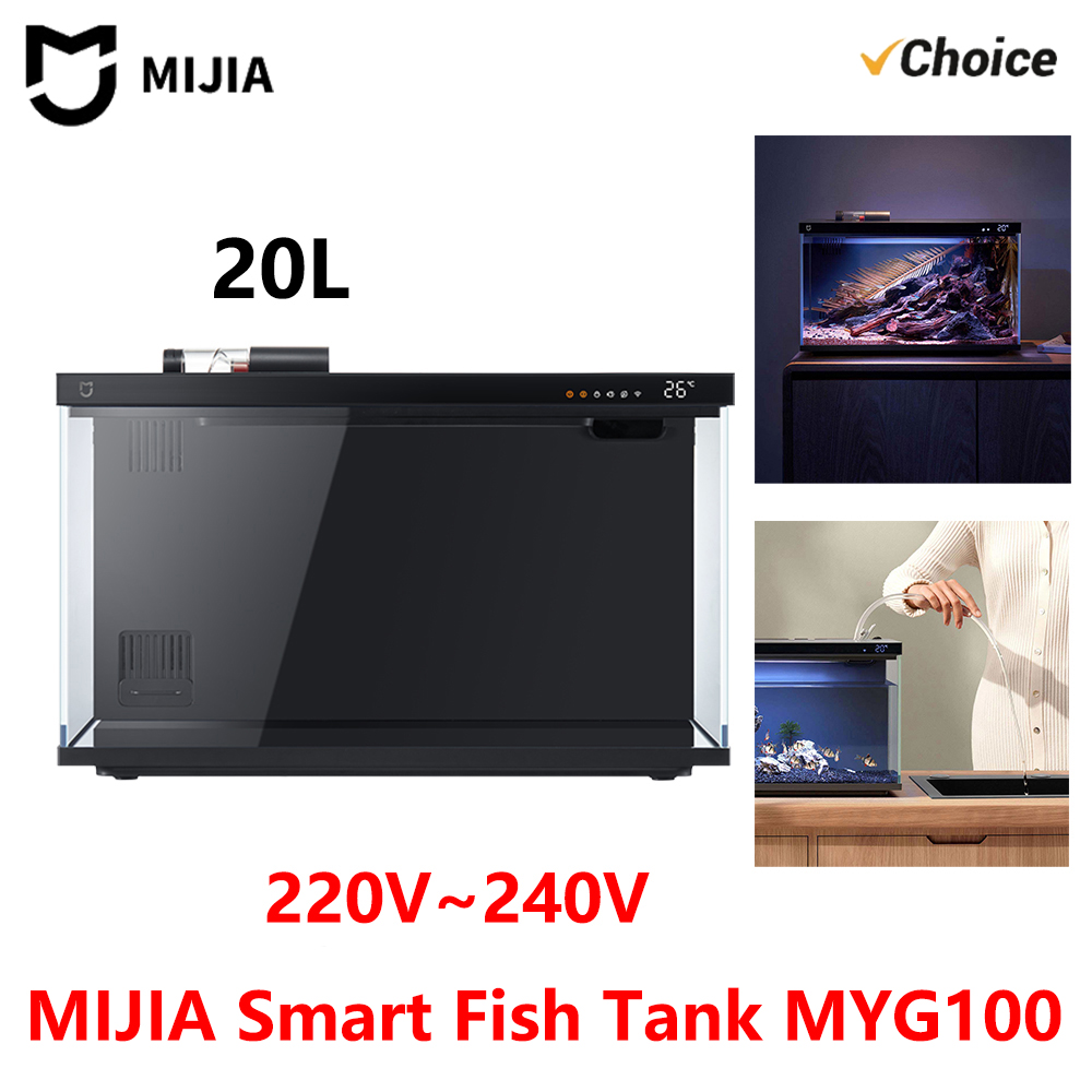 NEW MIJIA Smart Fish Tank Work - Xiaomi Aquarium Fish Tank 评论和价格