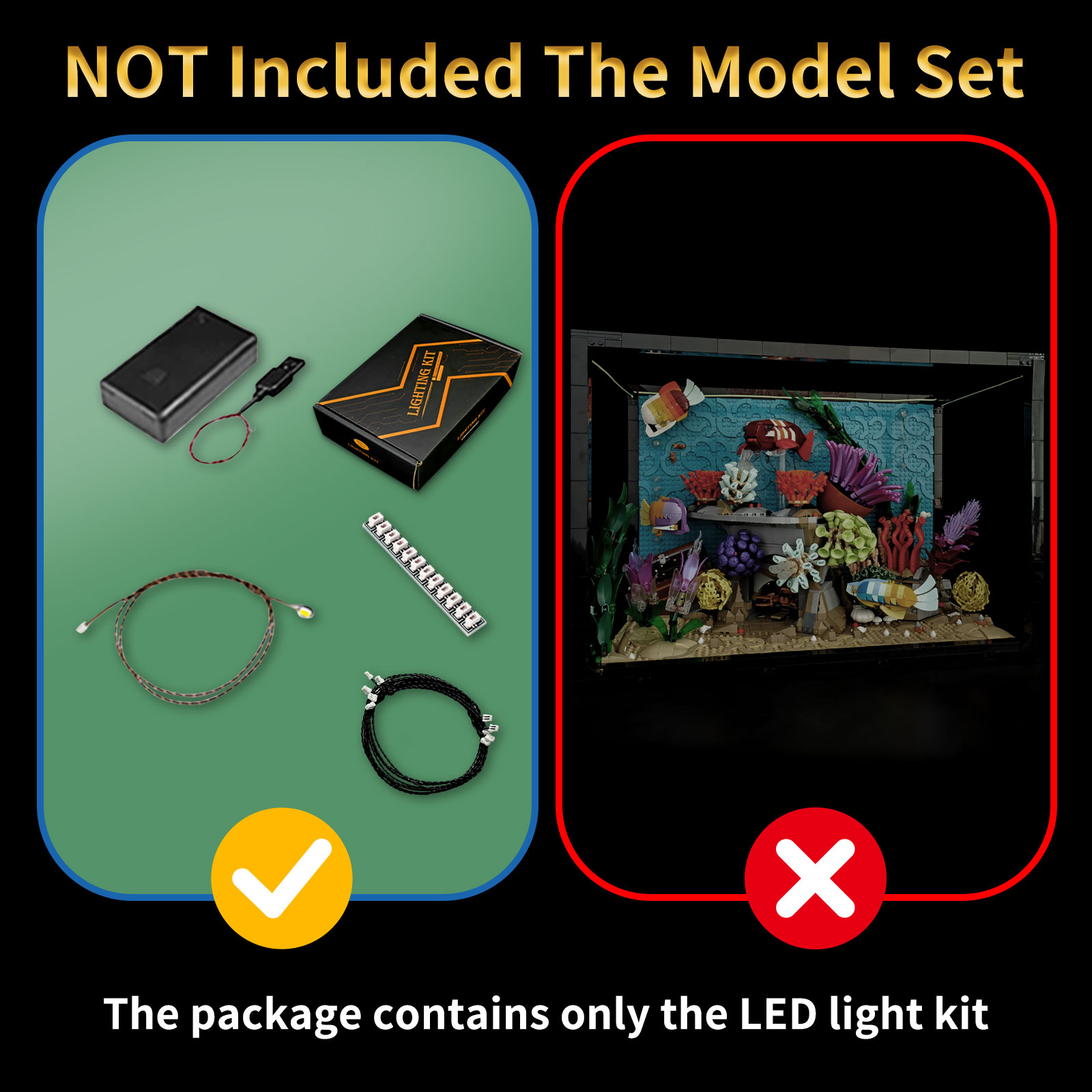 LYBMTWF LED Lighting Kit Compa - Aquarium Light 评论和价格