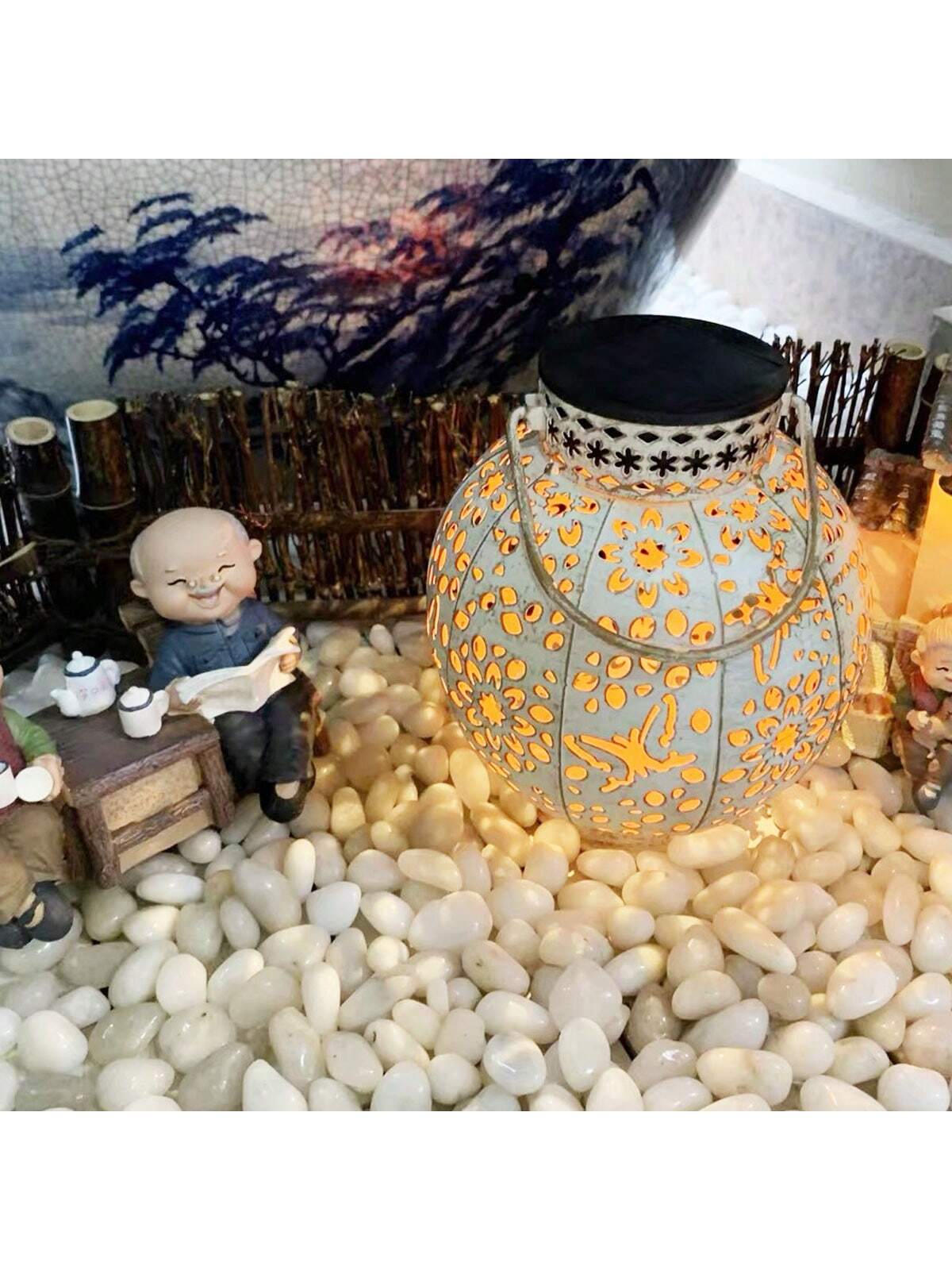 River Rocks Decorative Ornamen - Fish Tank Gravel 评论和价格