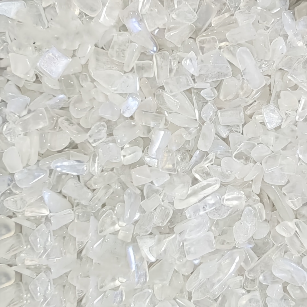 Natural white moonstone quartz - Fish Tank Gravel 评论和价格