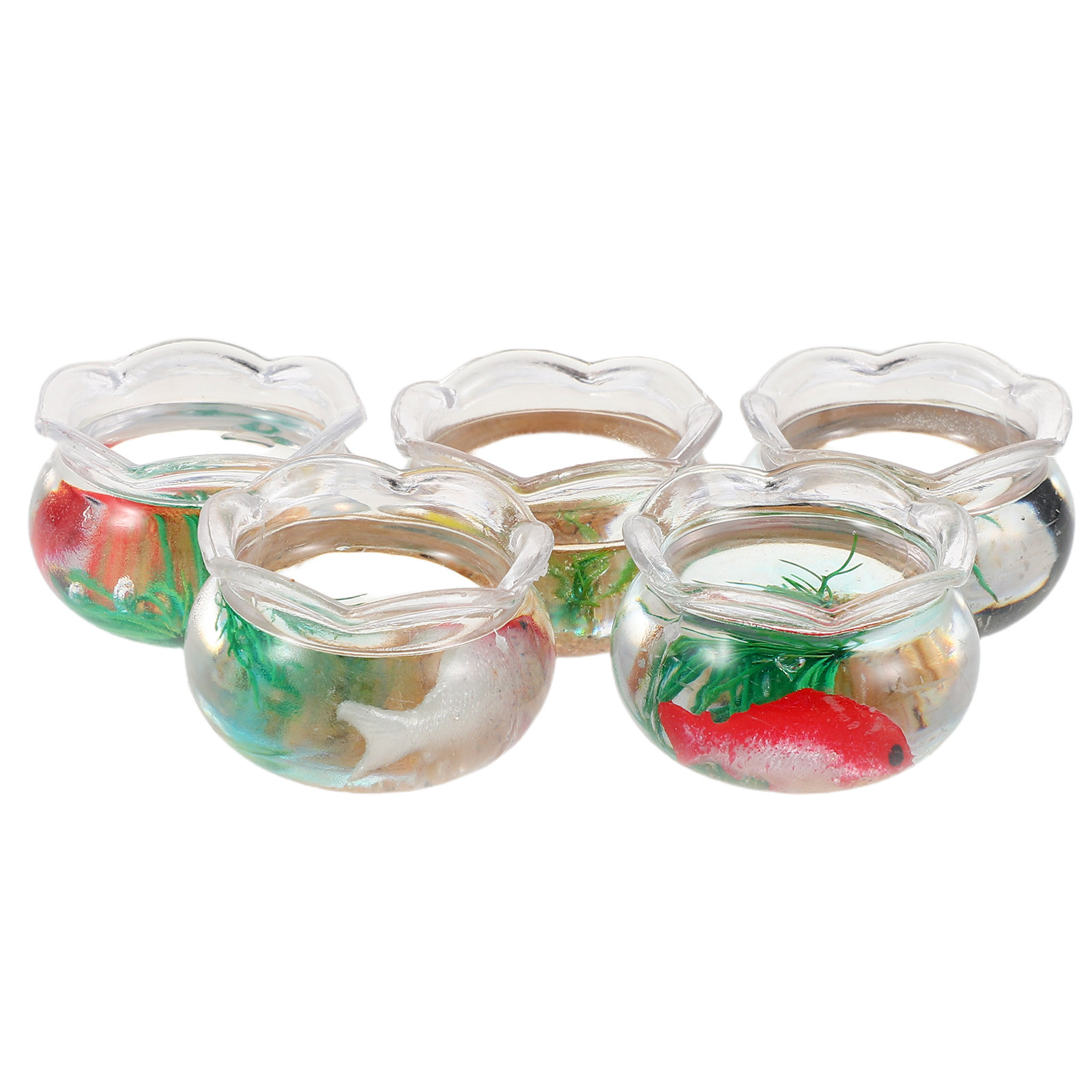 5Pcs Mini Fish Aquarium Realis - Aquarium Plants 评论和价格