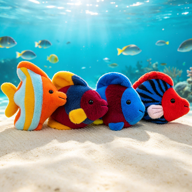 Funny Clownfish Plush Toy Cart - Aquarium Fish Keeping 评论和价格